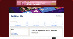 Desktop Screenshot of designersite.info